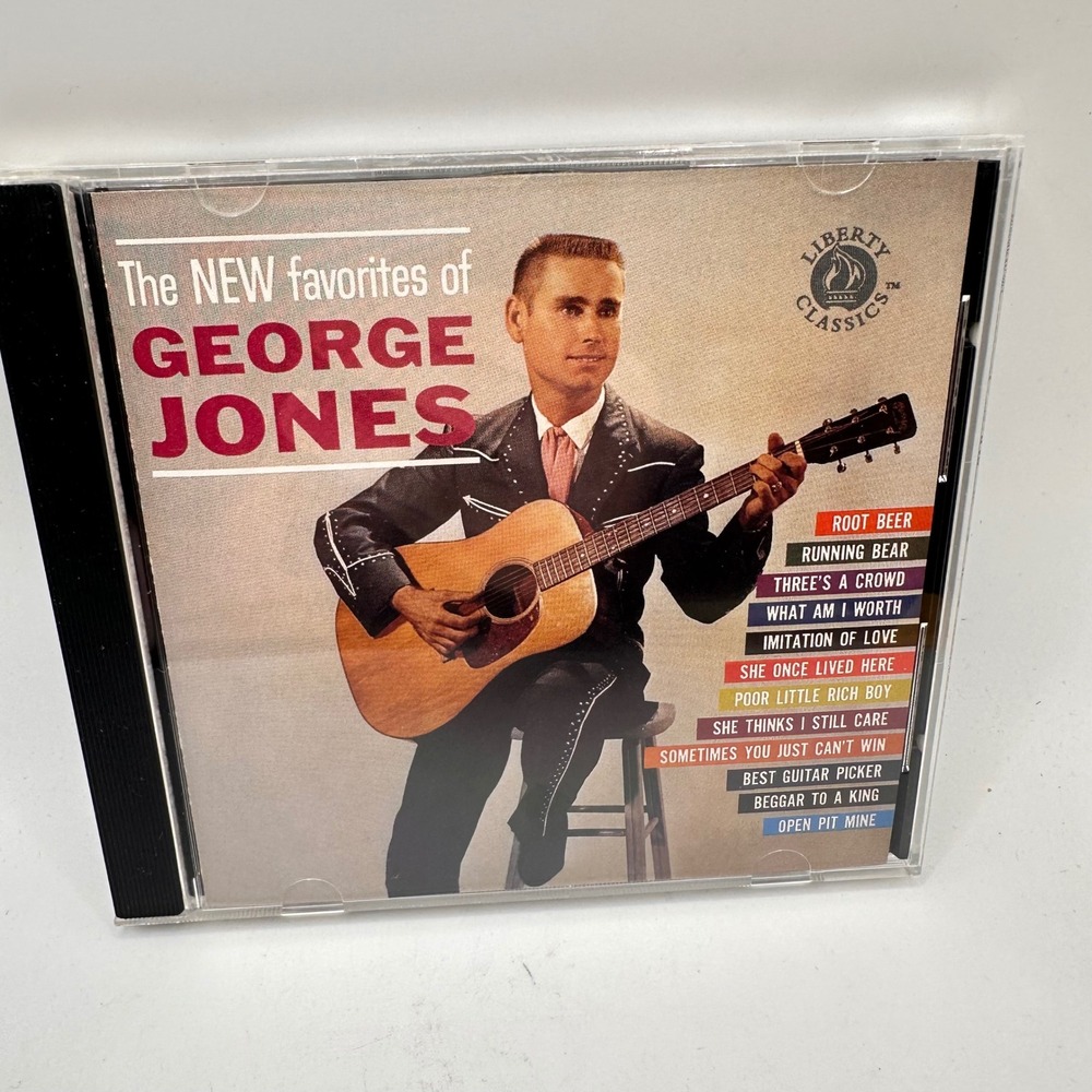 George Jones The New Favorites of George Jones CD Liberty Classics Country Music